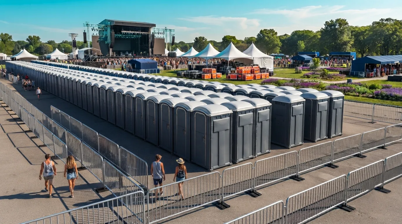 Festival Restroom Rental in Richardson, TX
