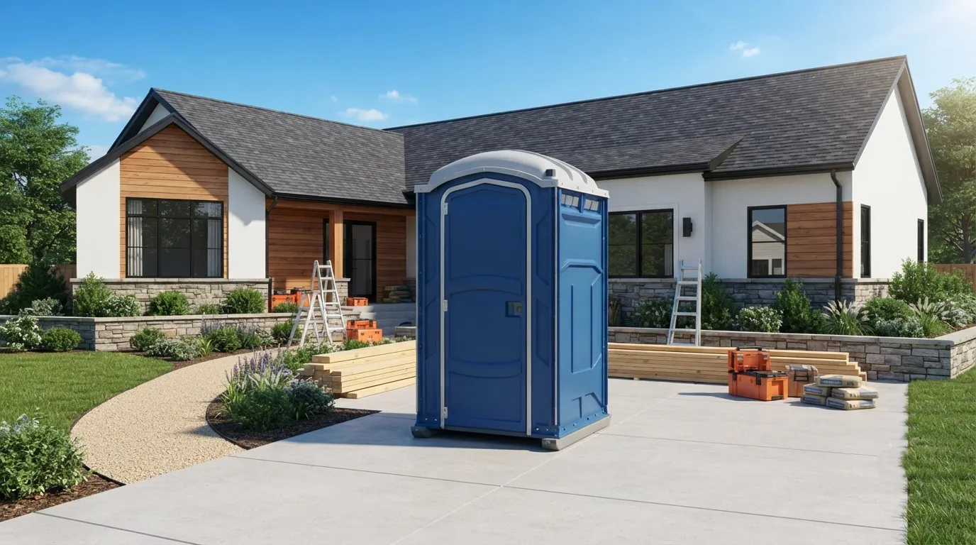 Home Renovation Porta Potty in Richardson, TX