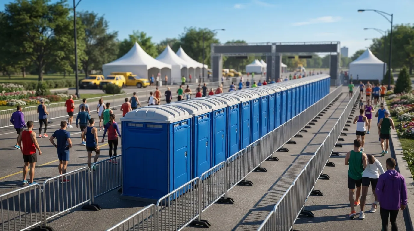 Marathon and Race Restrooms in Richardson, TX