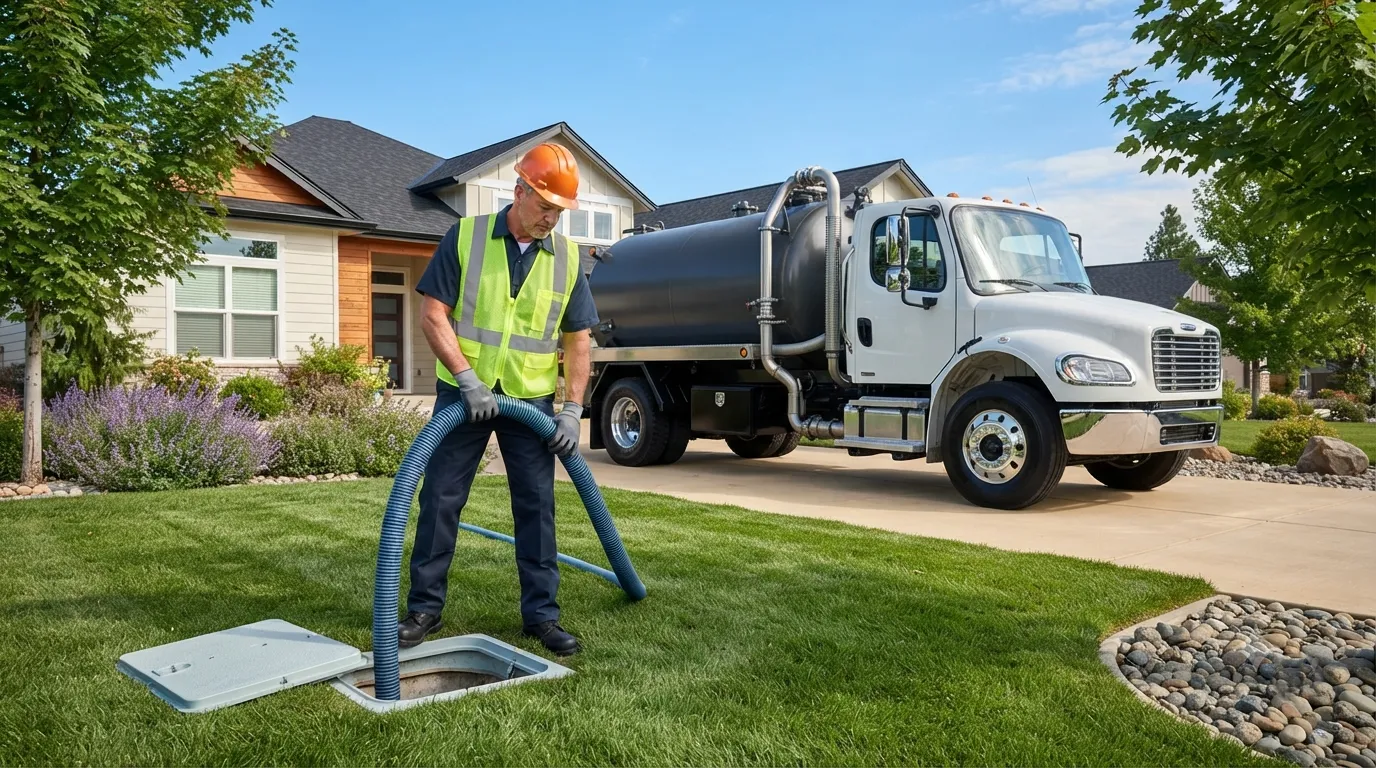 Septic Tank Cleaning in Richardson, TX